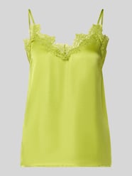 Top o kroju regular fit z mieszanki wiskozy z domieszką jedwabiu model 'Silia' od Cph Muse - 12
