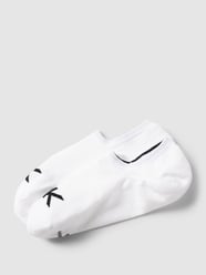 Socken mit Melange-Optik Modell 'FINLEY FOOTIE' von CK Calvin Klein - 2