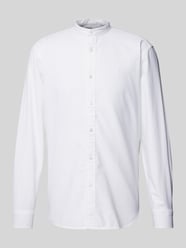 Regular Fit Freizeithemd mit Maokragen von MCNEAL Weiß - 25