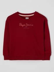 Sweatshirt mit überschnittenen Schultern  von Pepe Jeans Rot - 25