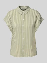 Loose Fit Kurzarmbluse aus reiner Viskose von Tom Tailor Denim - 14