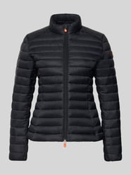 Slim fit gewatteerd jack met gevoerde opstaande kraag model 'Carly' van Save The Duck - 31