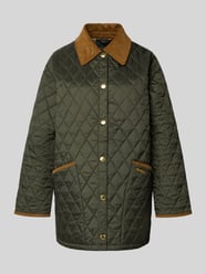 Regular fit gewatteerd jack met corduroy, model 'MODERN LIDDESDALE' van Barbour - 25