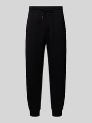 Spodnie dresowe z elastycznym ściągaczem od ARMANI EXCHANGE - 44