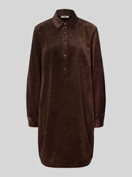 Corduroy mini-jurk met borstzakken, model 'MARISA' van 0039 Italy - 38