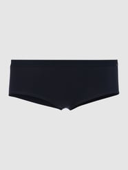 Panty aus elastischem Feinripp von Schiesser Blau - 25