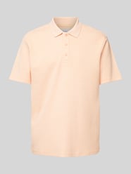 Regular Fit Poloshirt mit kurzer Knopfleiste von MCNEAL Orange - 21