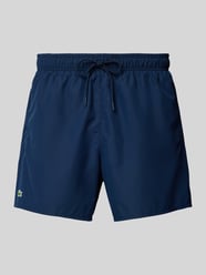 Regular Fit Badeshorts mit Logo-Badge von Lacoste - 11