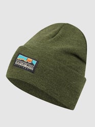 Mütze mit Logo-Aufnäher Modell 'Mountain' von Napapijri Grün - 8