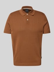Regular Fit Poloshirt aus reiner Baumwolle von bugatti - 6
