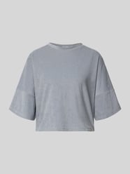 Relaxed Fit T-Shirt in Bouclé-Optik von DRYKORN - 2