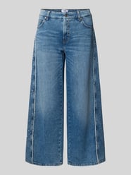 Jeans in verkorte pasvorm, model 'PALAZZO' van Cambio - 8
