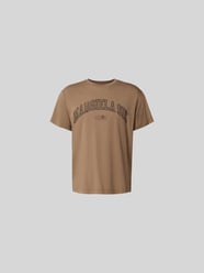 Regular Fit T-Shirt mit Logo-Print von MM6 Maison Margiela - 42