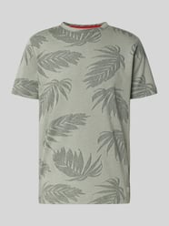 T-shirt z fakturowanym wzorem od Lerros - 46