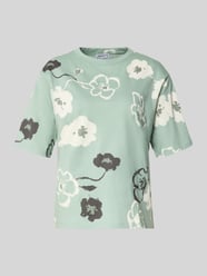 T-shirt in all-over look met ronde hals van Jake*s Studio Woman - 42