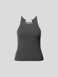 Top in Strick-Optik von Extreme Cashmere Grau - 44