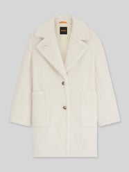 Płaszcz z futerka o kroju regular fit z dużymi kieszeniami model 'CATEDY' od BOSS Orange - 24