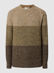 Pullover mit Rundhalsausschnitt  von NO EXCESS Weiß - 48