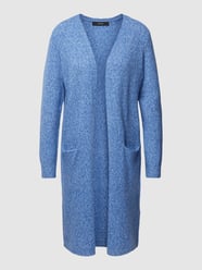 Lange cardigan met zakken, model 'DOFFY' van Vero Moda Blauw - 44