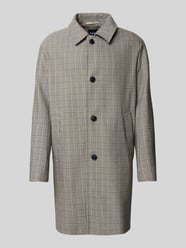 Relaxed Fit Mantel mit Karo-Muster Modell 'C-CLARK-253' von BOSS Beige - 15