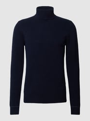 Strickpullover mit Rollkragen Modell 'Ramos' von MOS MOSH Blau / Türkis - 23