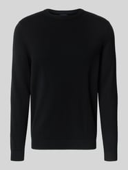 Regular Fit Kaschmirpullover mit Rundhalsausschnitt von Christian Berg Men - 17