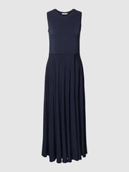 Maxi-jurk met ronde hals, model 'OGGETTI' van MaxMara Leisure Blauw / turquoise - 46