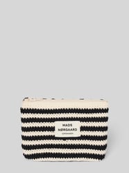 Portemonnaie mit Reißverschluss und Label-Patch von MADS NØRGAARD - 2