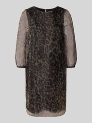 Knielanges Kleid mit 3/4-Arm von Christian Berg Woman Selection Beige - 9