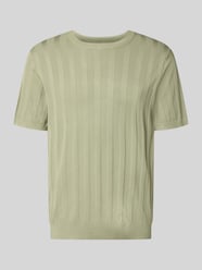 Strickshirt aus Viskose-Mix mit Rundhalsausschnitt von Lindbergh - 35