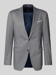 Slim fit colbert met reverskraag, model 'Finch' van JOOP! Collection Grijs / zwart - 16