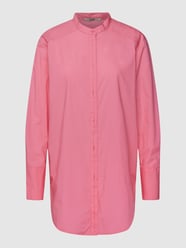 Longbluse mit verdeckter Knopfleiste von Esprit Pink - 29