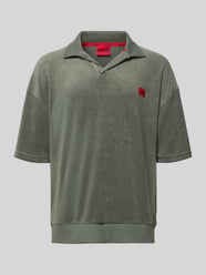 Koszulka polo o kroju regular fit z mieszanka bawełny model 'TERRANCE' od HUGO - 1