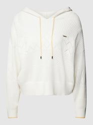 Hoodie mit Label-Applikation von LIU JO SPORT Weiß - 44
