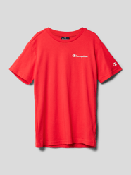 T-Shirt mit Logo-Print von CHAMPION Rot - 17