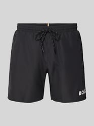 Badehose mit Label Print Modell 'STARFISH' von BOSS - 6