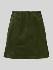 Regular fit minirok in ribcordlook, model 'Focaro' van ICHI - 16