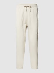 Sweatpants mit Label-Stitching Modell 'INTERNAL' von ADIDAS SPORTSWEAR Beige - 9
