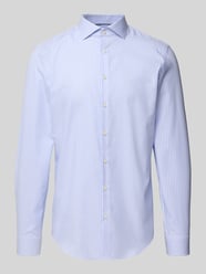 Slim Fit Business-Hemd mit Knopfleiste von Jake*s - 12
