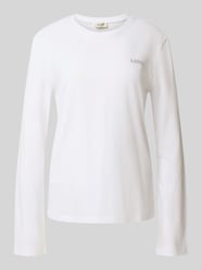 Regular fit shirt met lange mouwen met labelstitching van Liu Jo White - 32
