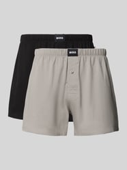 regular fit boxershort van katoenmix model '2P JERSEY BOXER' van BOSS - 10