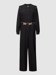 Jumpsuit mit Brusttaschen von DKNY Schwarz - 35