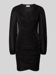 Slim Fit Minikleid mit V-Ausschnitt von Apricot - 6
