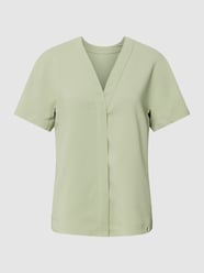 Blusenshirt mit Zierleiste von Marc Cain Mint - 23