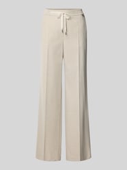Straight Fit Stoffhose mit Viskose-Anteil und Bügelfalten von Marc Cain - 28