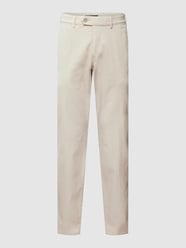 Broek met stretch, model 'JOE' van Eurex By Brax Beige - 21