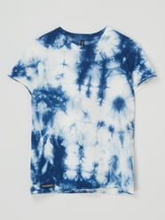 T-shirt in batiklook van Blue Effect Blauw / turquoise - 8