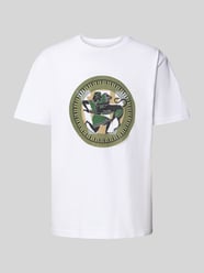 T-shirt z nadrukiem z motywem model ‘Ace’ od Wood Wood - 28