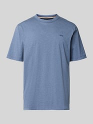 krój regular fit t-shirt z czystej bawełny model 'H-TAUT 15' od BOSS - 44