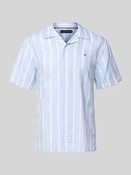 Regular fit vrijetijdsoverhemd van een mix van katoen en linnen van Tommy Hilfiger - 16